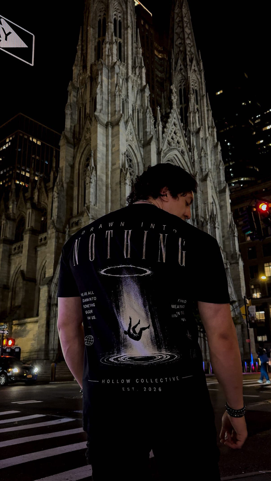 Drawn into Nothing Tee