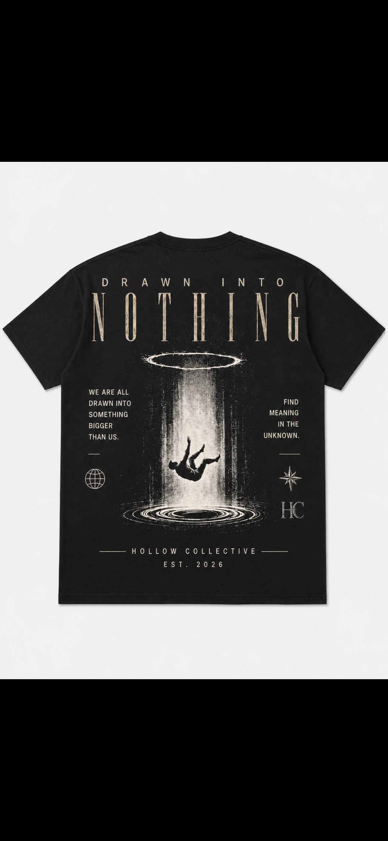 Drawn into Nothing Tee